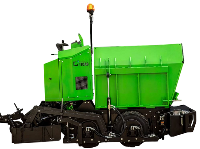 Колесный мини-асфальтоукладчик TICAB MP-1100